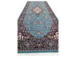 Fine 4 Meter Blue Color Passage Runner 400 x 80 CM - Image 4