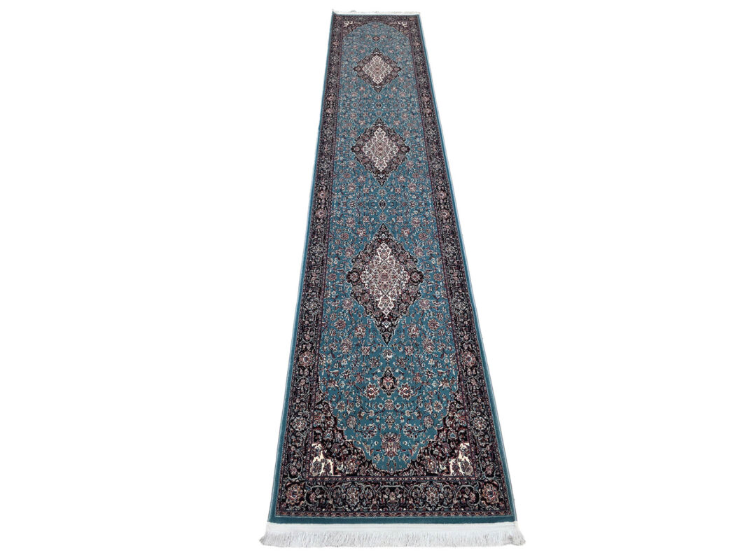 4 Meter Blue Passage Runner