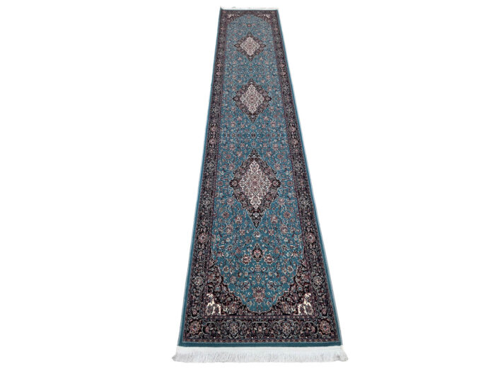 4 Meter Blue Passage Runner