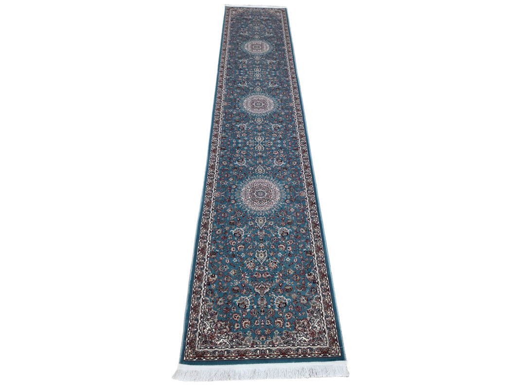 4 Meter Blue Passage Runner
