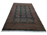 Rare Afghan Kunduz Elephant Foot Design Carpet 299 x 202 CM - Image 2