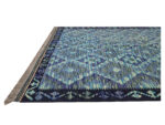 Blue Handwoven woolen Kilim Rug 200 x 134cm - Image 4