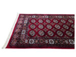 Beautiful Red Bukhara Design Machine Made Runner 300 x 80 CM - Image 4