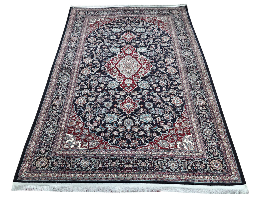 Navy Kashan Carpet