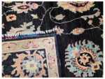 Incredible Afghan Black Choubi Carpet 306 x 202 CM - Image 5