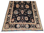 Incredible Afghan Black Choubi Carpet 306 x 202 CM - Image 4