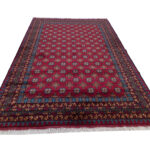 Afghan Red Bukhara Carpet