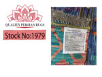 Gorgeous Handwoven woolen Choubi Kilim Rug 348 x 290cm - Image 7