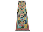 Gorgeous Afghan Woolen Choubi Kilim Runner 286 x 78 CM