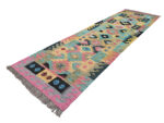 Gorgeous Afghan Woolen Choubi Kilim Runner 286 x 78 CM - Image 3