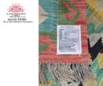 Gorgeous Afghan Woolen Choubi Kilim Runner 286 x 78 CM - Image 6