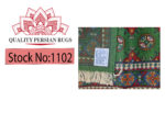 Stunning Green Kunduz Bukhara Runner 300 x 86cm - Image 5