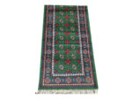 Stunning Green Kunduz Bukhara Runner 300 x 86cm - Image 2
