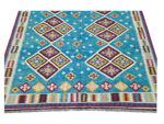 Beautiful Handwoven woolen Kilim Rug 305 x 248 cm - Image 4