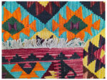 Gorgeous Afghan Handwoven Kilim 202 x 154 CM - Image 5