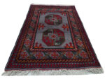 Beautiful Afghan Kunduz Elephant Foot Carpet 122 X 83 CM - Image 2