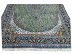 Beautiful Green Persian Kashan Carpet 400 x 300 CM (4x3m) - Image 4