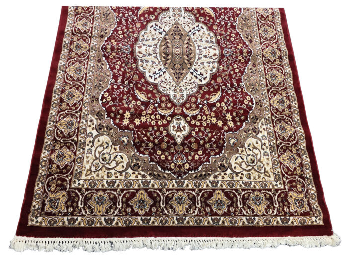 Beautiful Maroon Color Machine Made Carpet 230 x 160 CM - Image 5