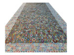 Extra large size Afghan Handmade Choubi Kilim 783 X 411 cm - Image 3