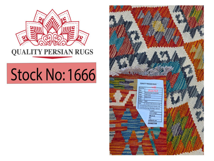 Fine Afghan Handmade Choubi Kilim  590 X 415cm - Image 7