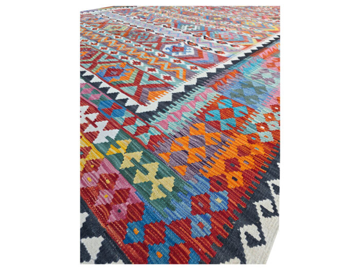 Gorgeous Afghan Handmade Choubi Kilim  407 X 306 cm - Image 5