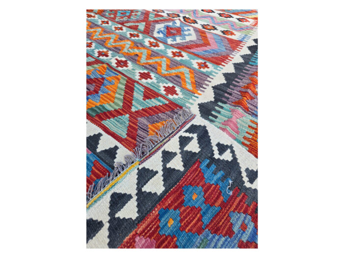 Gorgeous Afghan Handmade Choubi Kilim  407 X 306 cm - Image 6