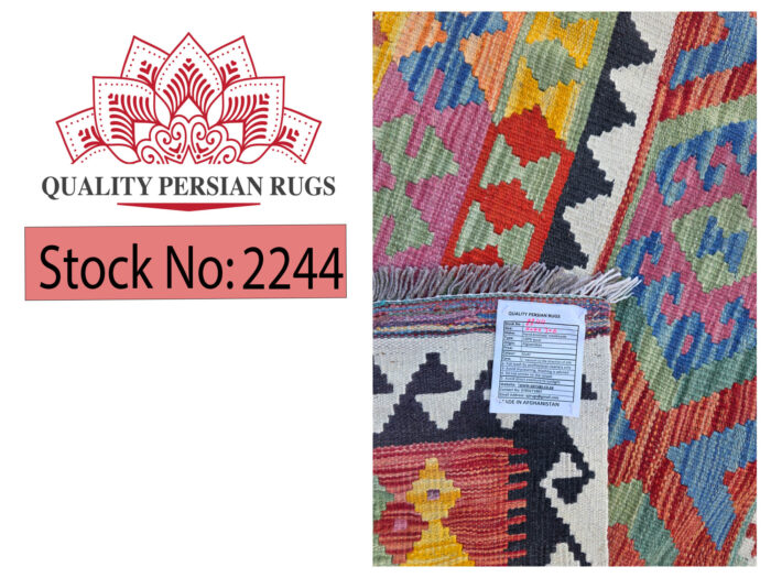 Gorgeous Afghan Handmade Choubi Kilim  407 X 306 cm - Image 7