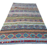 Fine Afghan Handmade Choubi Kilim 394 x 308 cm (4x3m)