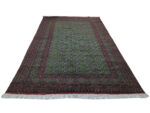Afghan Kunduz Green Bukhara Design Carpet 300 x 200 CM - Image 2