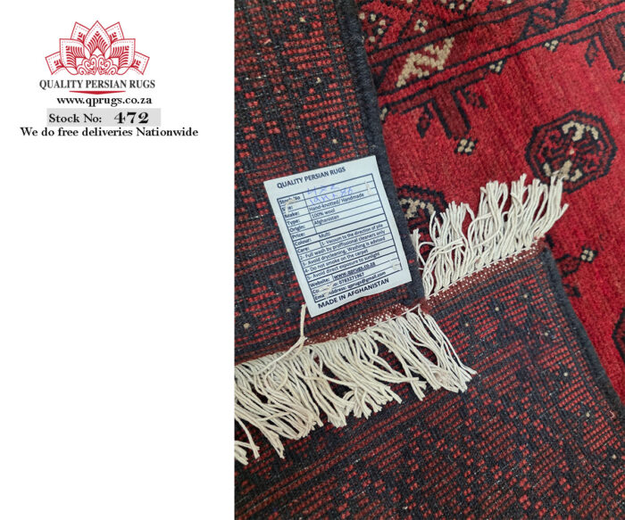 Red Afghan Runner