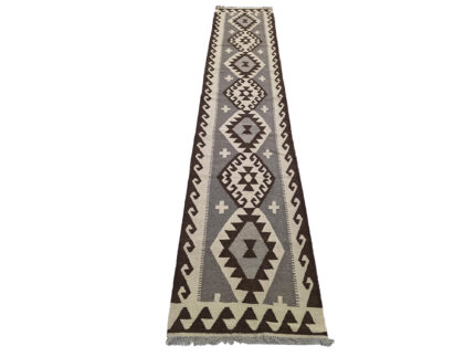 4 Meter Natural Kilim Runner