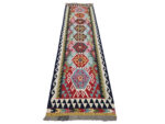 Stunning Afghan Woolen Choubi Kilim Runner 292 x 82 CM - Image 2