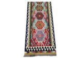Stunning Afghan Woolen Choubi Kilim Runner 292 x 82 CM - Image 3