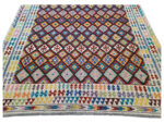 Incredible Afghan Handmade Choubi Kilim 415 x 320 cm (4x3m) - Image 5
