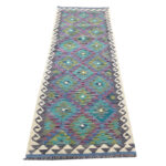 Gorgeous Woolen Choubi Kilim Runner 247 x 80 cm