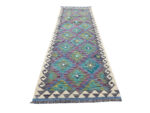 Gorgeous Woolen Choubi Kilim Runner 247 x 80 cm - Image 6