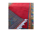 Red Kunduz Hand-knotted Carpet Runner 250 x 80 cm - Image 5