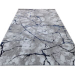 Modern Grey Blue Carpet