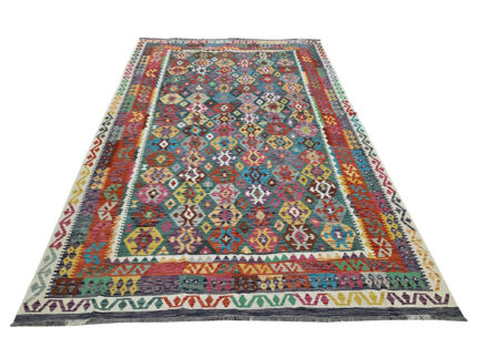 4x3 Afghan Kilim