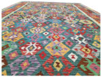 Stunning Afghan Handmade Choubi Kilim 399 x 307 CM (4x3m) - Image 5