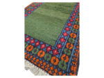 Green Kunduz Classic Hand-knotted Runner 292 x 78 CM - Image 4