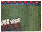Green Kunduz Classic Hand-knotted Runner 292 x 78 CM - Image 5