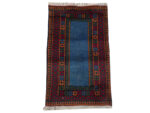 Blue Bedside Carpet