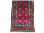 Kunduz Bukhara Design Hand-knotted Runner 252 x 82 CM - Image 2