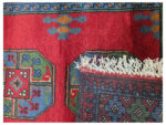 Stunning Afghan Kunduz Hand-knotted Carpet 133 x 79 CM - Image 5