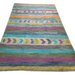 Fine Afghan Handwoven Hazara patchwork Kilim 235 x 172cm