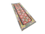 Gorgeous Afghan Handwoven Choubi Kilim 197 x 79 cm - Image 2
