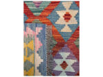 Gorgeous Afghan Handwoven Choubi Kilim 197 x 79 cm - Image 5
