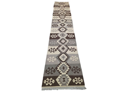 4 Meter Natural Kilim Runner
