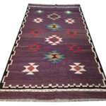 Modern design Afghan Handwoven Choubi Kilim 240 x 177 cm